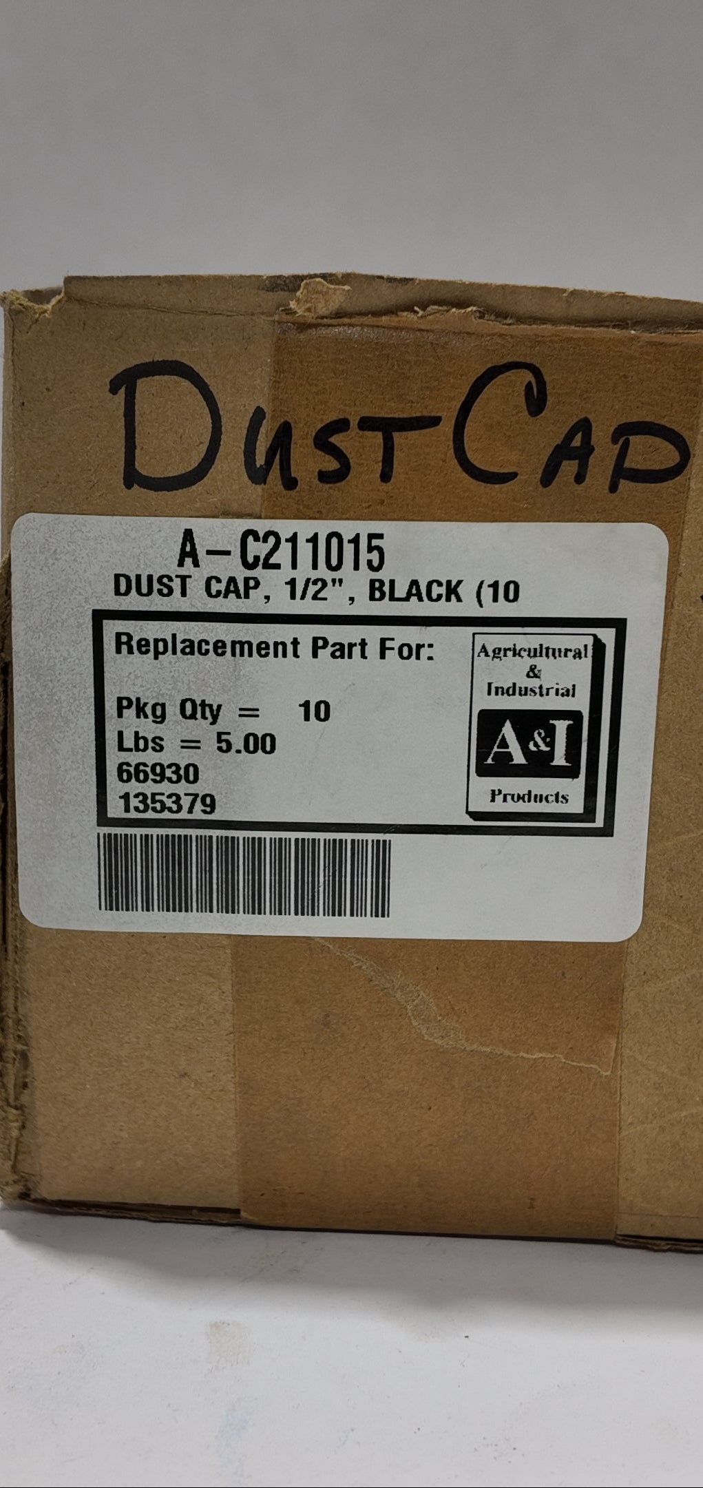 A-C211015 | 1/2" Dust Cap