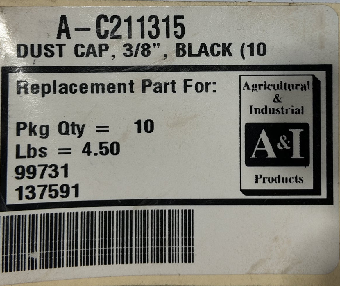 A-C211315 | 3/8" Dust Plug