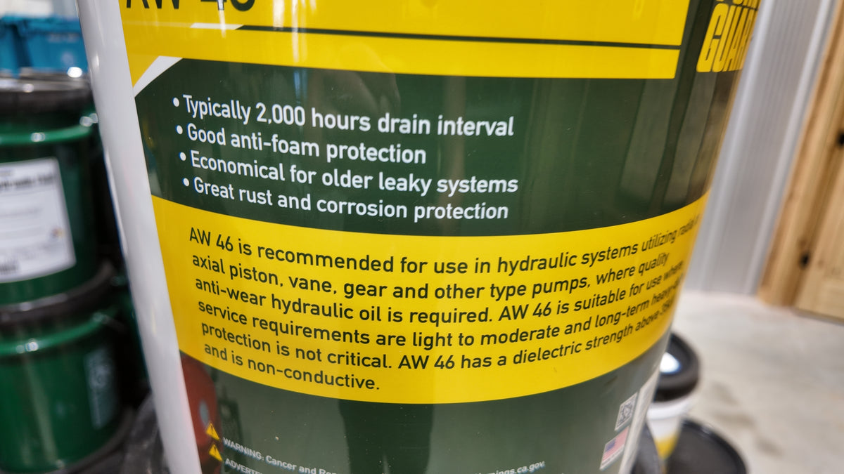 (White) AW46 Hyd. Fluid