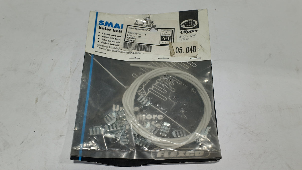 A&I Products SMA Clipper Baler Belt Smart Lock Kit with Duralink Cable - Part A-1701196