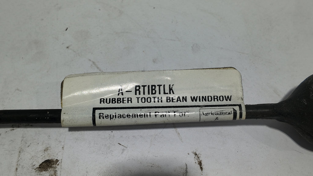 A&I Products Rubber Tooth Bean Windrow Replacement Part - Part A-RTIBTLK