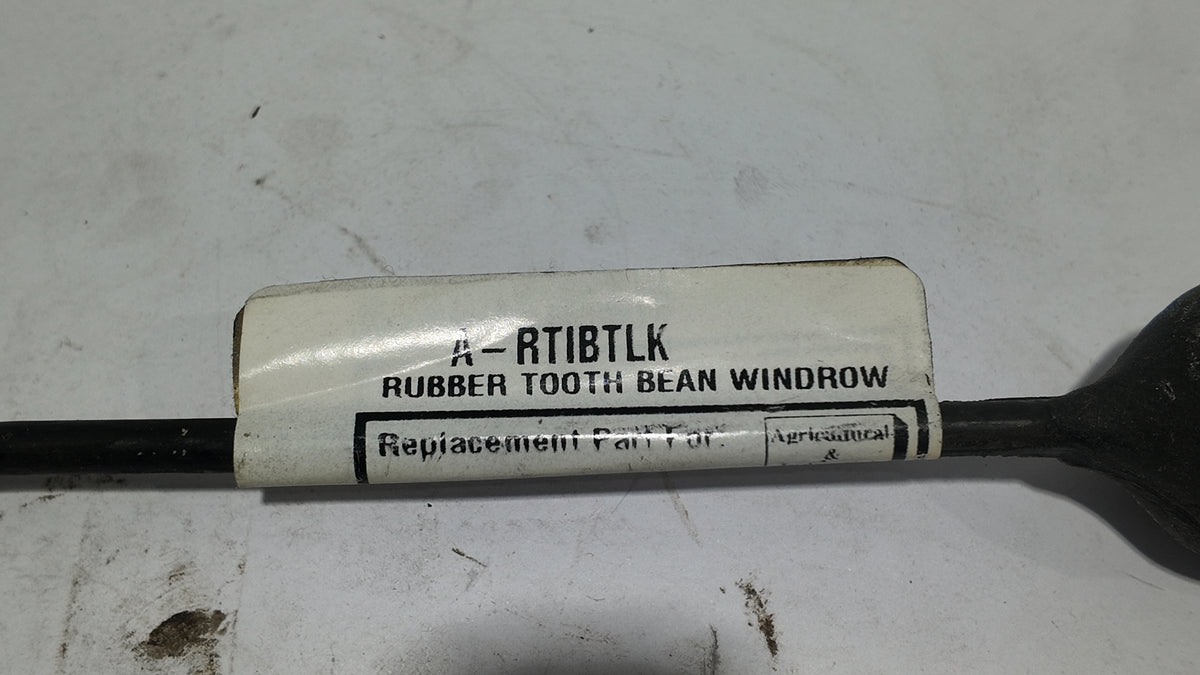A&I Products Rubber Tooth Bean Windrow Replacement Part - Part A-RTIBTLK