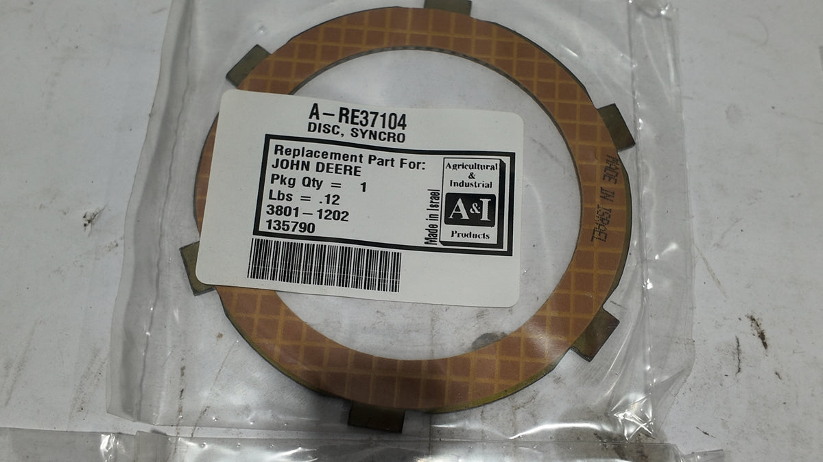 A&I Products Disc Kit Replacement for John Deere - Part A-RE37119